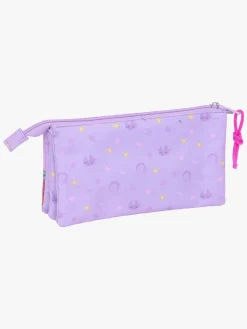 Kreativt Legetøj|UnicornAcademy Unicorn Academy Penalhus med 3 Rum, Lilla