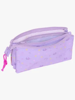 Kreativt Legetøj|UnicornAcademy Unicorn Academy Penalhus med 3 Rum, Lilla