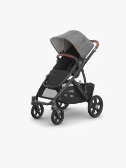 Duo- & Kombivogne|UPPAbaby Vista V3 Duovogn, Greyson Grå/Sort