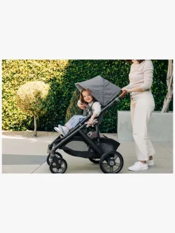 Duo- & Kombivogne|UPPAbaby Vista V3 Duovogn, Greyson Grå/Sort