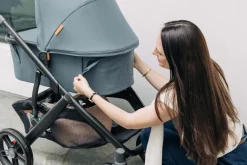 Duo- & Kombivogne|UPPAbaby Vista V3 Duovogn, Dillan Blå/Sort