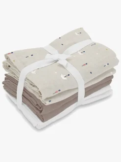 Stofbleer, Nusseklude & Babytæpper|VanillaCopenhagen Vanilla Copenhagen Tæppe/ Stofble i Musselin 6-pak, Tin Stickman