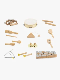 Musikinstrumenter|VIGA Aktivitetspanel med Slagtøjsinstrumenter