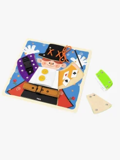 VIGA Babylegetøj-Aktivitetstavle Klæd Din Tryllekunstner På