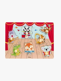 VIGA Spil & Puslespil-4-i-1 Lydpuslespil