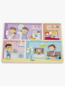 VIGA Spil & Puslespil-4-i-1 Lydpuslespil