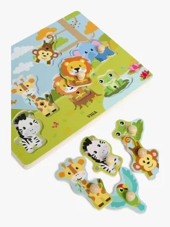 VIGA Spil & Puslespil-4-i-1 Lydpuslespil