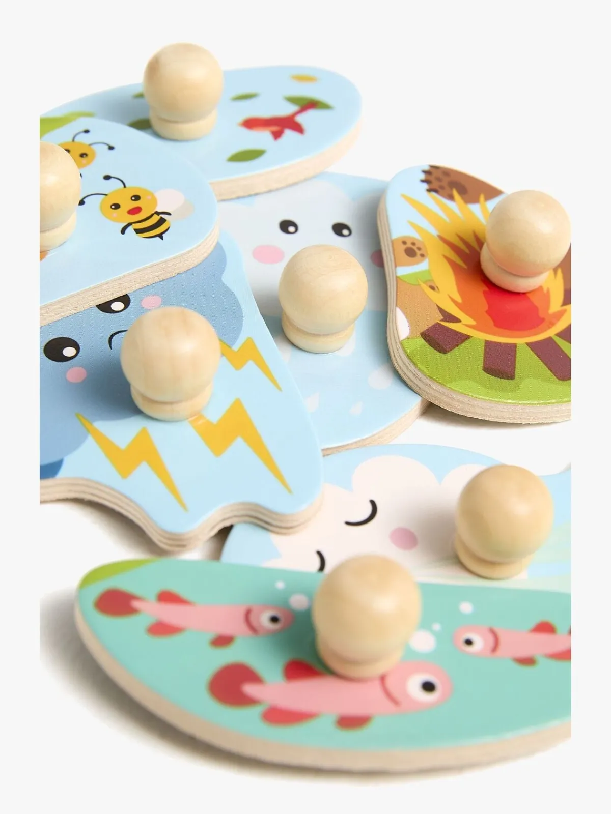 VIGA Spil & Puslespil-4-i-1 Lydpuslespil