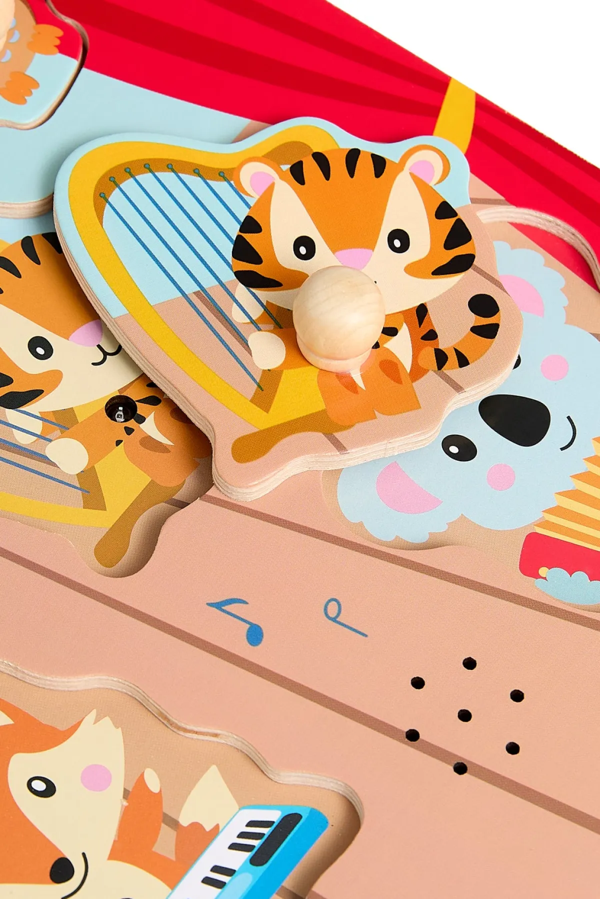 VIGA Spil & Puslespil-4-i-1 Lydpuslespil