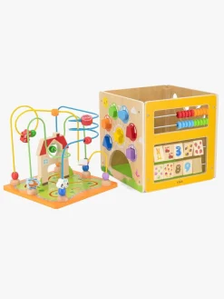 Babylegetøj|Legetøj Til Børn På 0-10 År|VIGA 5-in-1 Aktivitetslegetøj