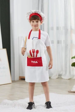VIGA Kostumer & Udklædning-Kokkeuniform & Hat