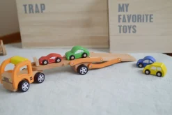 VIGA Legetøjsbiler & -Fartøjer-Lastbil m. Biler