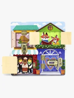 Børn VIGA Legetøj Til Børn På 0-10 År|Spil & Puslespil-Låsebræt Dyr