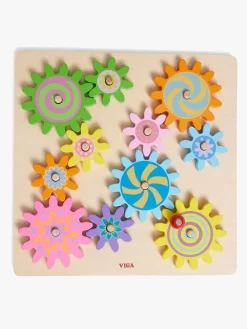 Spil & Puslespil|VIGA Puslespil Tandhjul