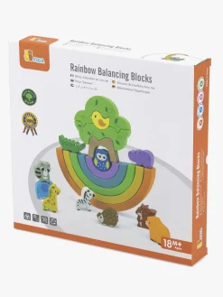 VIGA Babylegetøj-Stableklodser Regnbue 19 Dele