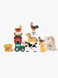 Babylegetøj|VIGA Stablespil Bondegårdsdyr