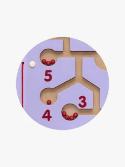Interaktivt Legetøj|VIGA Væglegetøj Flodhest Lilla/Flerfarvet