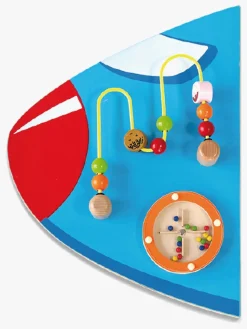 Babylegetøj|VIGA Væglegetøj Fly Blå