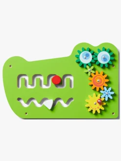 Legetøj Til Børn På 0-10 År|Babylegetøj|VIGA Væglegetøj Krokodille Grøn/Flerfarvet