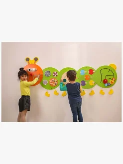 Babylegetøj|VIGA Væglegetøj Larve Grøn