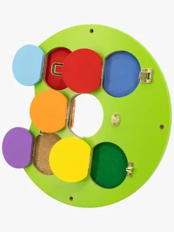 Babylegetøj|VIGA Væglegetøj Larve Grøn