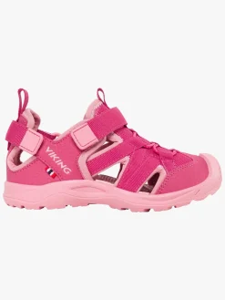 Børn VikingFootwear Sandaler & Klipklapper-Viking Adventure Sandaler, Rosa/Lyserød