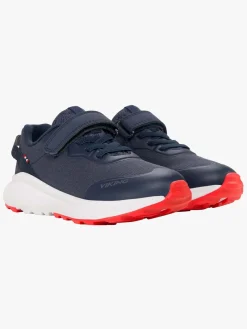 Sneakers|VikingFootwear Viking Aery Dal Sneakers, Navy/Rød Blå/Rød