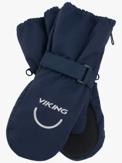 Børn VikingFootwear Tilbehør-Viking Alv Forede Vanter, Navyblå