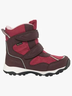 Børn VikingFootwear Støvler & Vinterstøvler-Viking Blusty 2V GTX Vinterstøvler, Aubergine/Plum