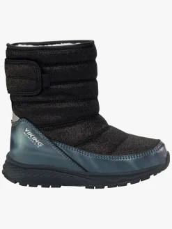Støvler & Vinterstøvler|VikingFootwear Viking Equip Glitter Pull-On WP Vinterstøvler, Sort