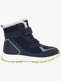 Børn VikingFootwear Sneakers-Viking Equip Glow Warm WP 2V Vinterstøvler, Navyblå