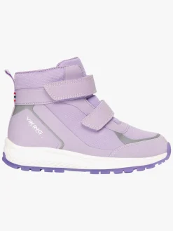 Børn VikingFootwear Sneakers-Viking Equip Glow WP 2V Sneakers, Syrenfarvet