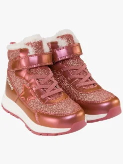 Børn VikingFootwear Støvler & Vinterstøvler-Viking Equip Star 1V WP SL Vinterstøvler, Pink