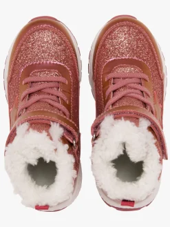 Børn VikingFootwear Støvler & Vinterstøvler-Viking Equip Star 1V WP SL Vinterstøvler, Pink