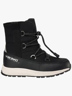 Børn VikingFootwear Støvler & Vinterstøvler-Viking Equip WP SL Vinterstøvler, Sort