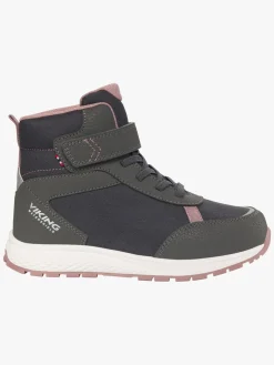 Støvler & Vinterstøvler|VikingFootwear Viking Equip WP 1V Vinterstøvler, Charcoal/Dusty Pink