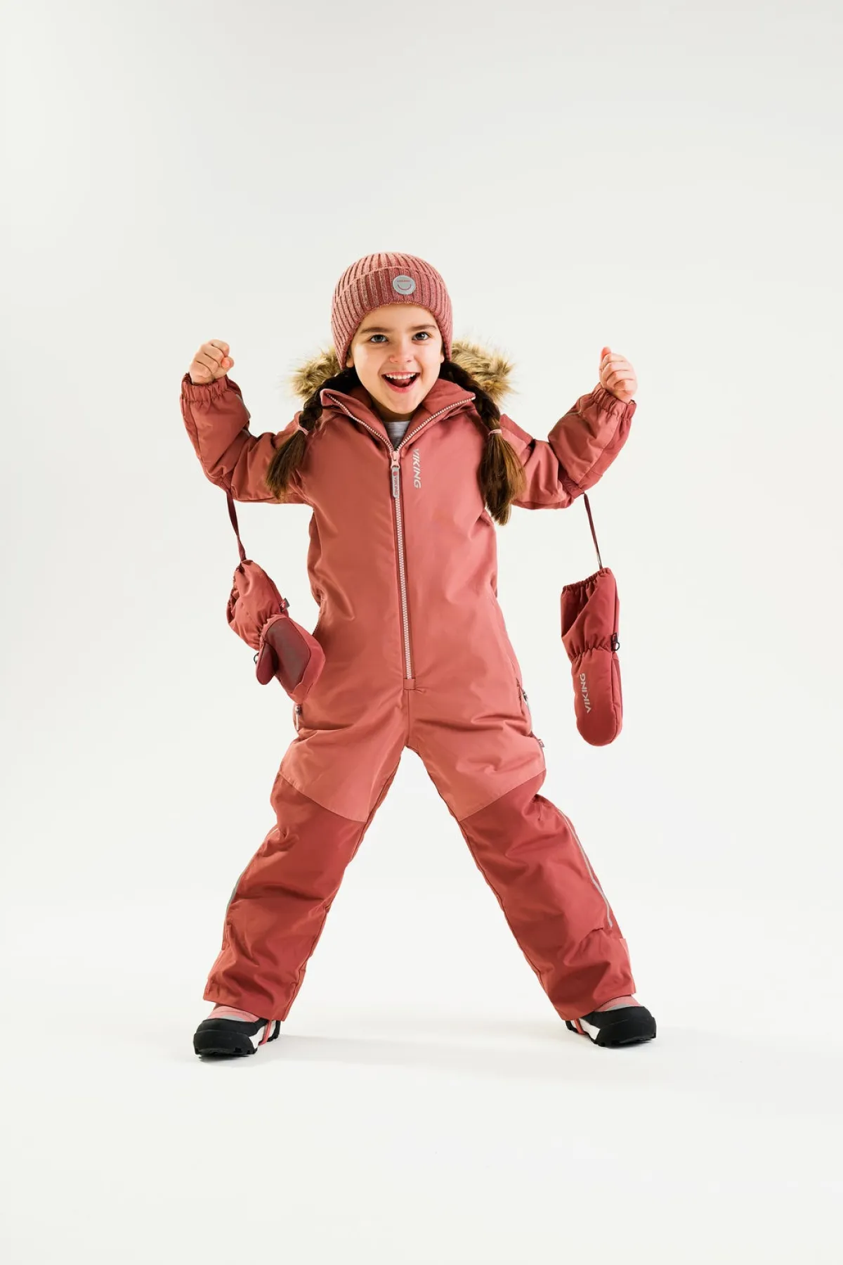 Tilbehør|VikingFootwear Viking Expower Vanter, Dark Pink