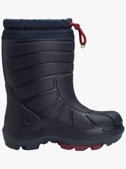 Børn VikingFootwear Støvler & Vinterstøvler-Viking Extreme  Forede Gummistøvler, Navy/Dark red