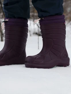 Støvler & Vinterstøvler|VikingFootwear Viking Extreme  Forede Gummistøvler, Plum Lilla