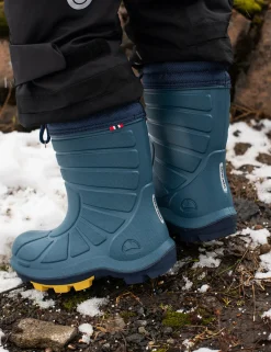 Børn VikingFootwear Støvler & Vinterstøvler-Viking Extreme  Forede Gummistøvler, Petrol