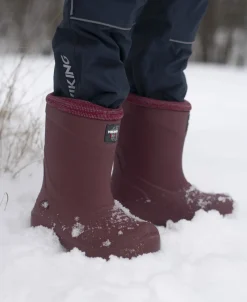 Gummistøvler|VikingFootwear Viking Frost Fighter  Forede Gummistøvler, Dark Pink