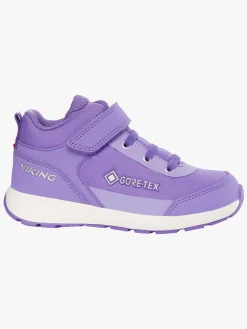 Sneakers|VikingFootwear Viking Fun Mid GTX 1V Sneakers, Violet Lilla/Hvid