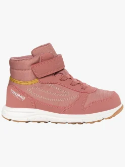 Sneakers|VikingFootwear Viking Hovet Mid 1V WP Sneakers, Pink