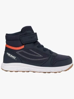 Sneakers|VikingFootwear Viking Hovet Mid 1V WP Sneakers, Navy Blå