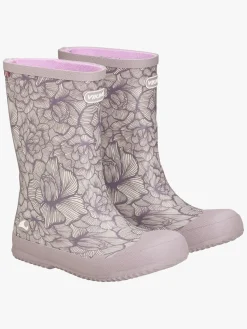 Gummistøvler|VikingFootwear Viking Indie Print Gummistøvler, Dusty Pink/Cream Lyserød