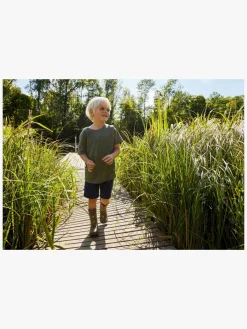 Gummistøvler|VikingFootwear Viking Indie Print Gummistøvler, Khaki/Linen Grøn/Brun