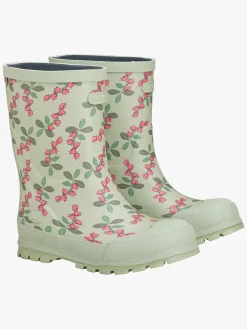 Gummistøvler|VikingFootwear Viking Jolly Print Gummistøvler, Mintgrøn/Lyserød Grøn/Lyserød