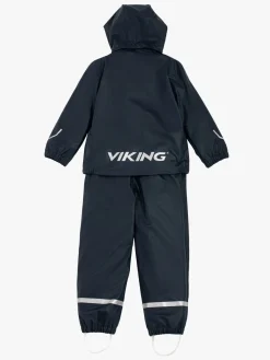 Børn VikingFootwear Regntøj-Viking Jolly Regnsæt, Navy