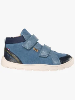 Børn VikingFootwear Barfodssko-Viking Molde Barefoot Mid TEX 2V Sneakers, Denim