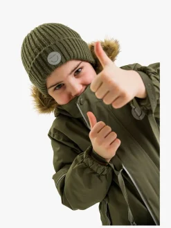 Børn VikingFootwear Flyverdragter|Overtøj-Viking Play Flyverdragt, Olive